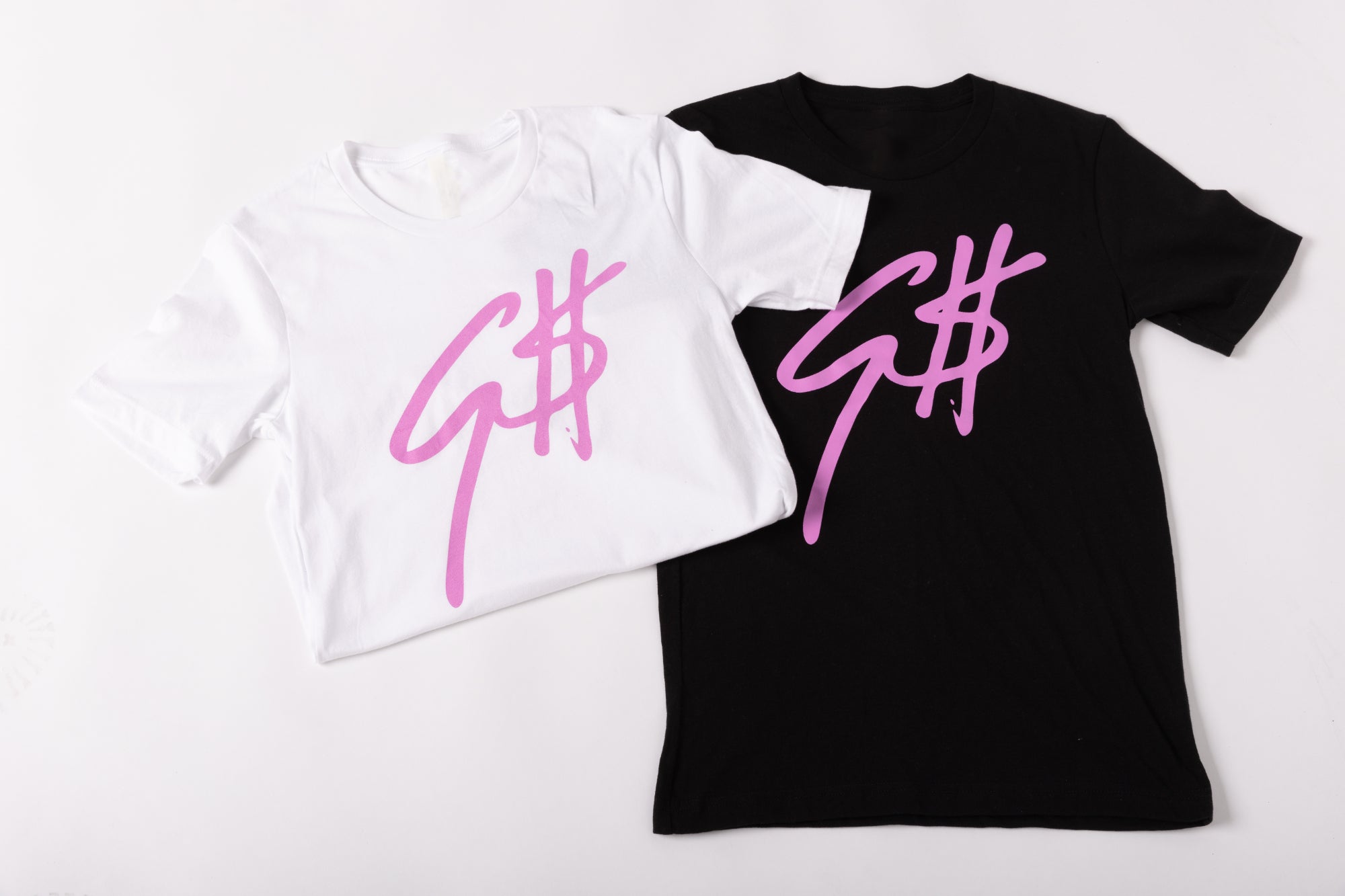White Tee Big G$ Logo
