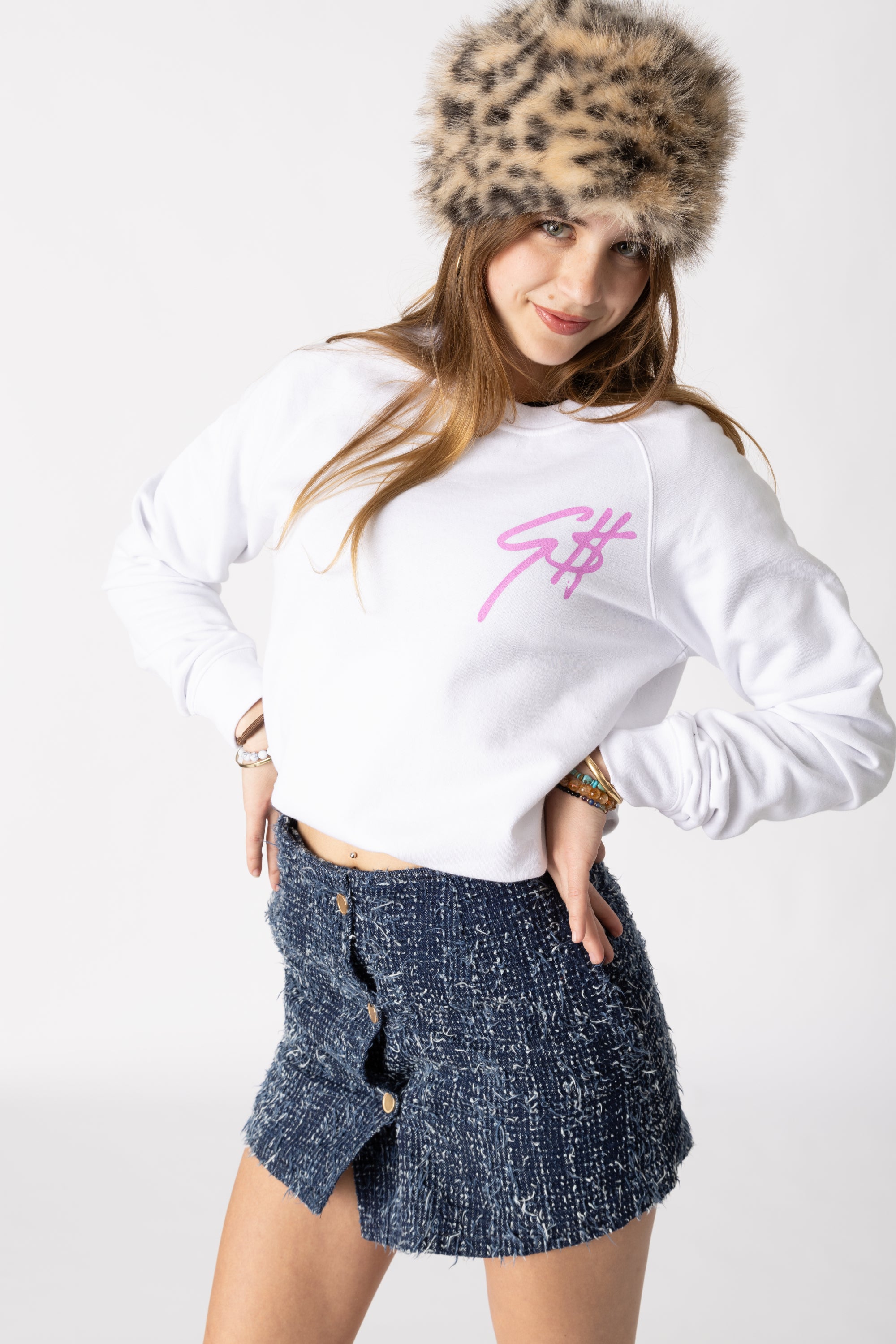 White Crew Sweatshirt